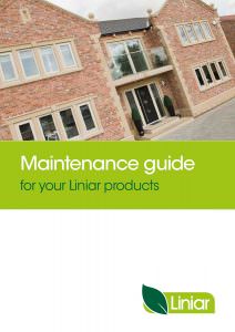 Liniar bMaintenance Guide Brochure