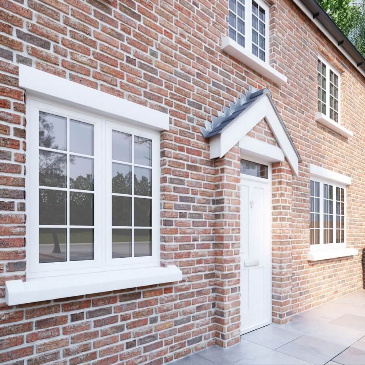 Flush windows vs non-flush windows - Alaskan Windows & Doors